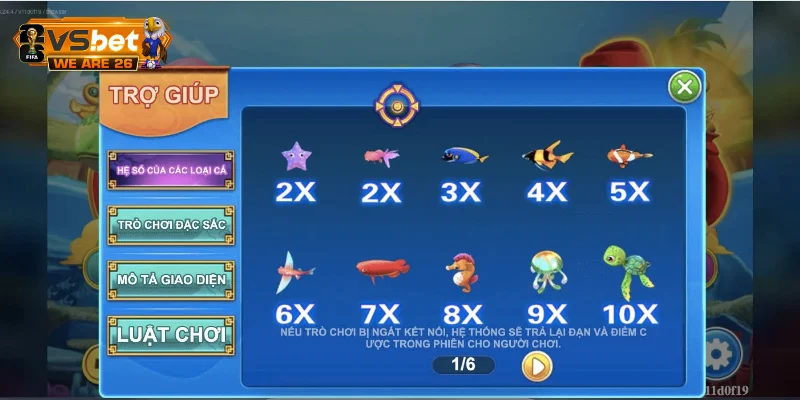 Cập nhật mức thưởng của game bắm cá thần tài